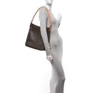 LOUIS VUITTON Monogram Looping GM Shoulder Bag Vintage